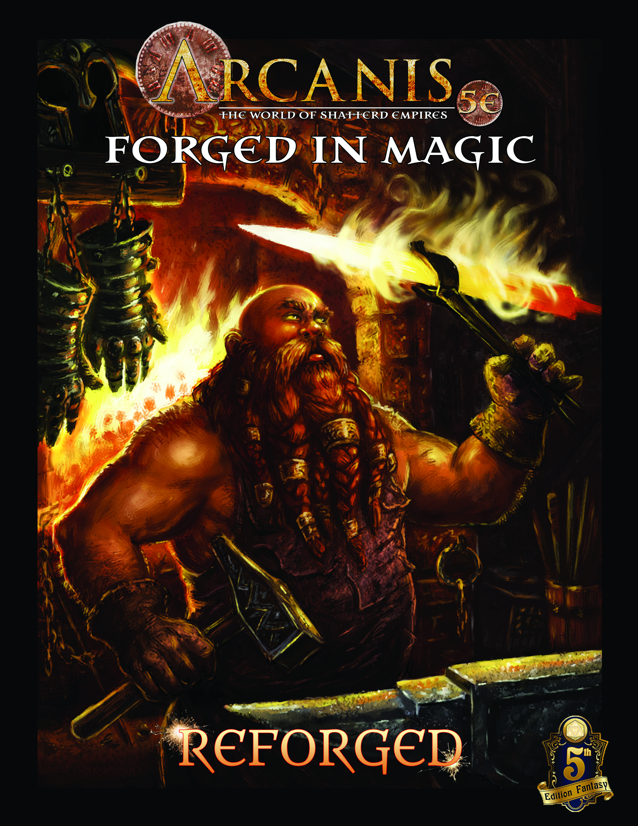 Forged in Magic: Reforged for 5th Edition Coming Soon on Kickstarter!