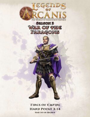 Legends of Arcanis LA-A3HP14 The Fires of Empire