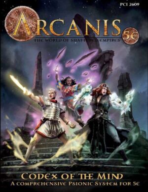 Arcanis 5E - The Codex of the Mind PCI2609