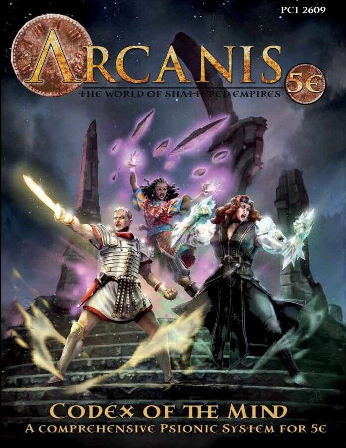 Arcanis 5E - The Codex of the Mind PCI2609