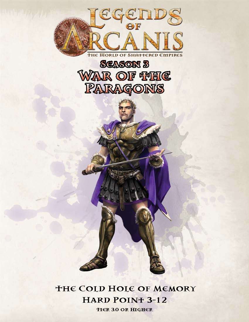 Legends of Arcanis LA-A3HP12 The Cold Hole of Memory