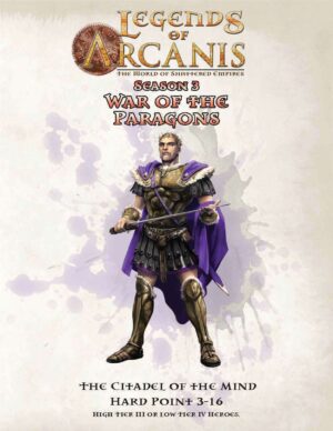Legends of Arcanis LA-A3HP16 The Citadel of the Mind