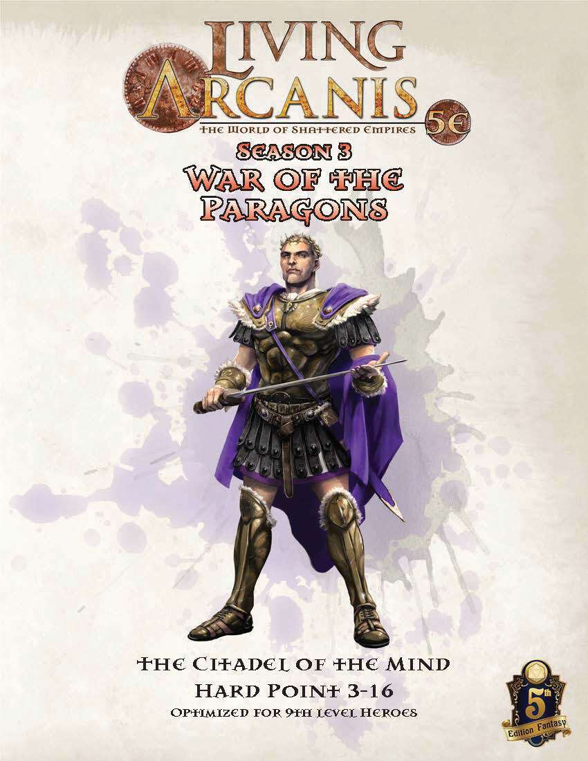 Living Arcanis 5E LA-HP3-16 The Citadel of the Mind