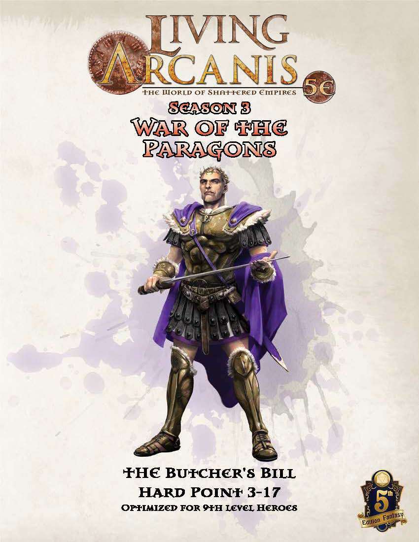 Living Arcanis 5E LA-HP3-17 The Butcher’s Bill