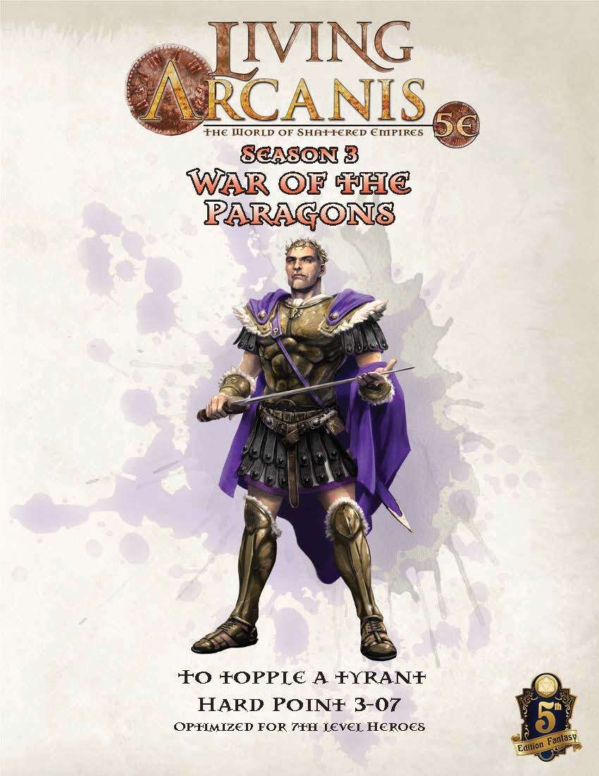Living Arcanis 5E HP3-07 To Topple a Tyrant