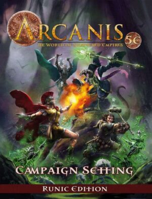 Arcanis 5E Campaign Setting Runic Edition PCI2608